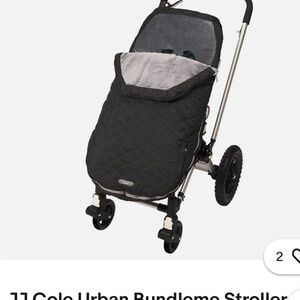 JJ Cole Urban Bundleme Toddler Stroller Cover - Black/gray